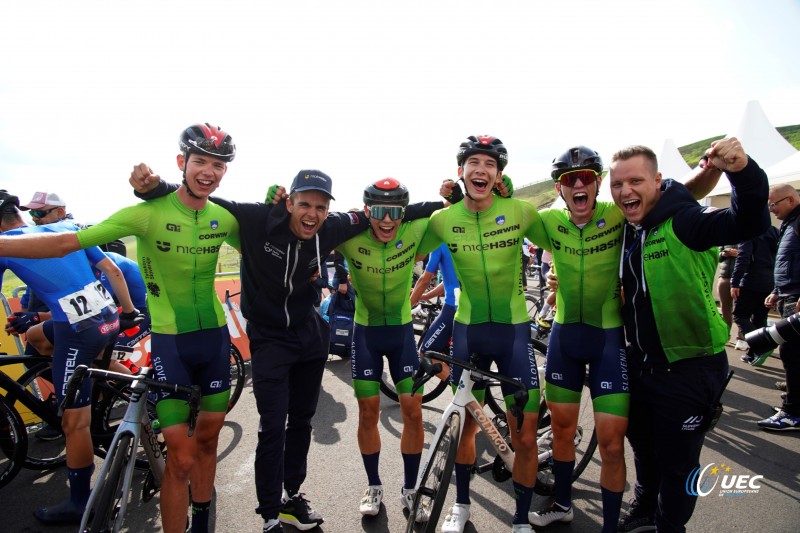 2023 UEC Road European Championships - Drenthe - Junior Men's Road Race - Drijber - Col Du VAM 111 km - 23/09/2023 - Slovenia - photo Massimo Fulgenzi/SprintCyclingAgency?2023